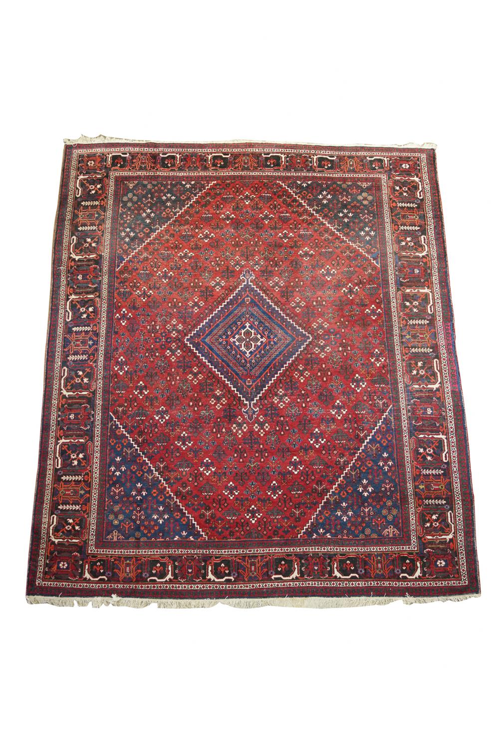 Appraisal: INDO-PERSIAN CARPETred-field ' x ' Condition