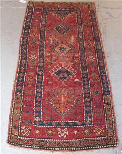 Appraisal: Kazak rug south west caucasus circa