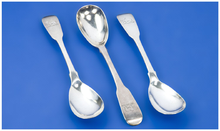 Appraisal: Eighteenth Century George the Third Irish Silver Spoons in total