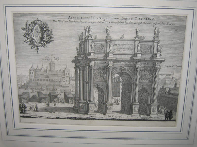 Appraisal: FOUR BLACK AND WHITE COPPER ENGRAVINGS OF TOWN VIEWS By