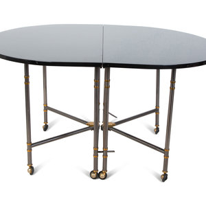 Appraisal: A Maison Jansen Royale Folding Dining Table SECOND HALF TH