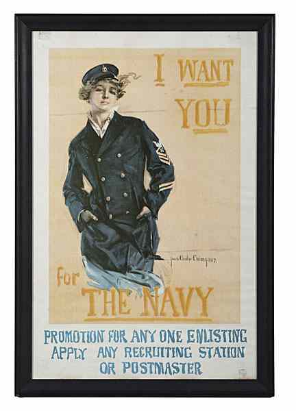 Appraisal: Howard Chandler Christy I Want You for the Navy World