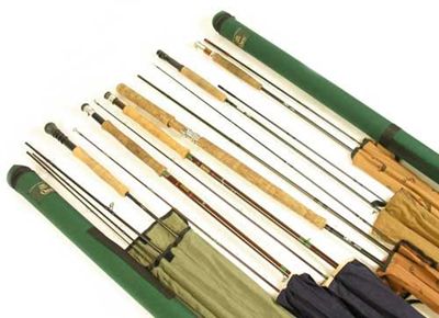 Appraisal: A Collection of fishing rods -Orvis Silver Label TL ft