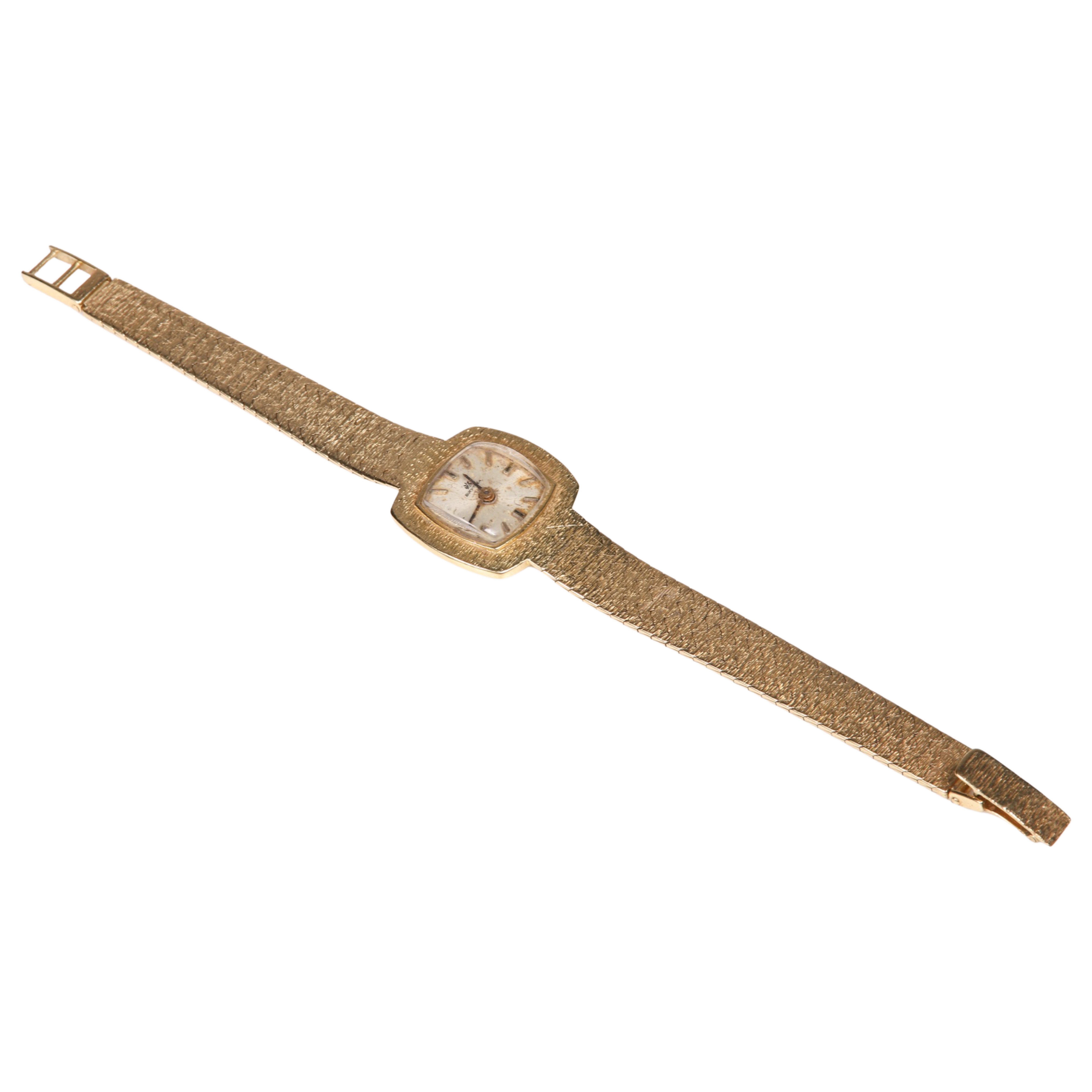 Appraisal: Carl Bucherer K ladies bracelet watch on vintage 'CB '