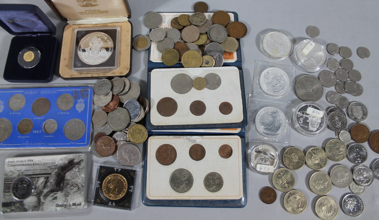 Appraisal: Various silver proof and other coins to include Australia dollar