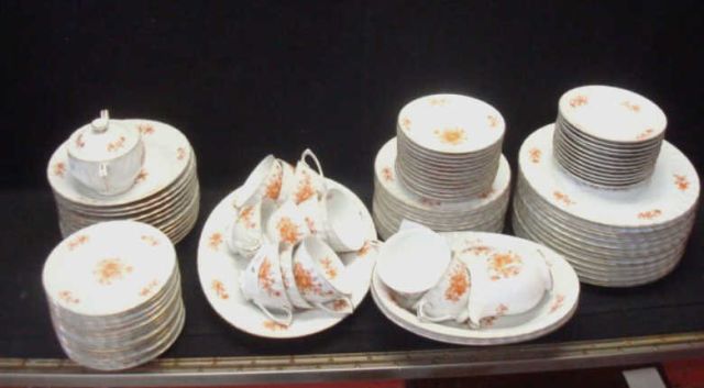 Appraisal: Porcelain Dinnerware Benham Classique by Sango Japan Estimate -