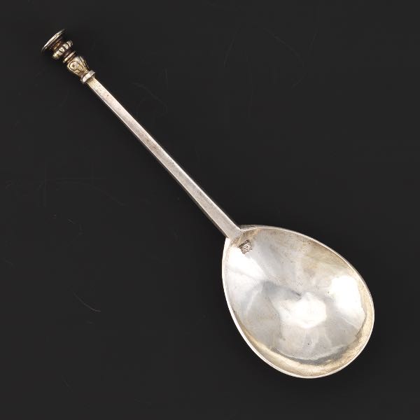 Appraisal: VERY RARE CHARLES I STERLING SILVER SPOON WITH SEAL TOP