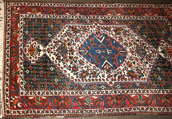 Appraisal: A Bakhtiari rug size approximately ft in x ft in