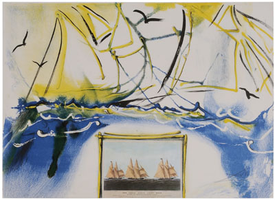 Appraisal: Salvador Dali Spanish - American Yacht Races from The World