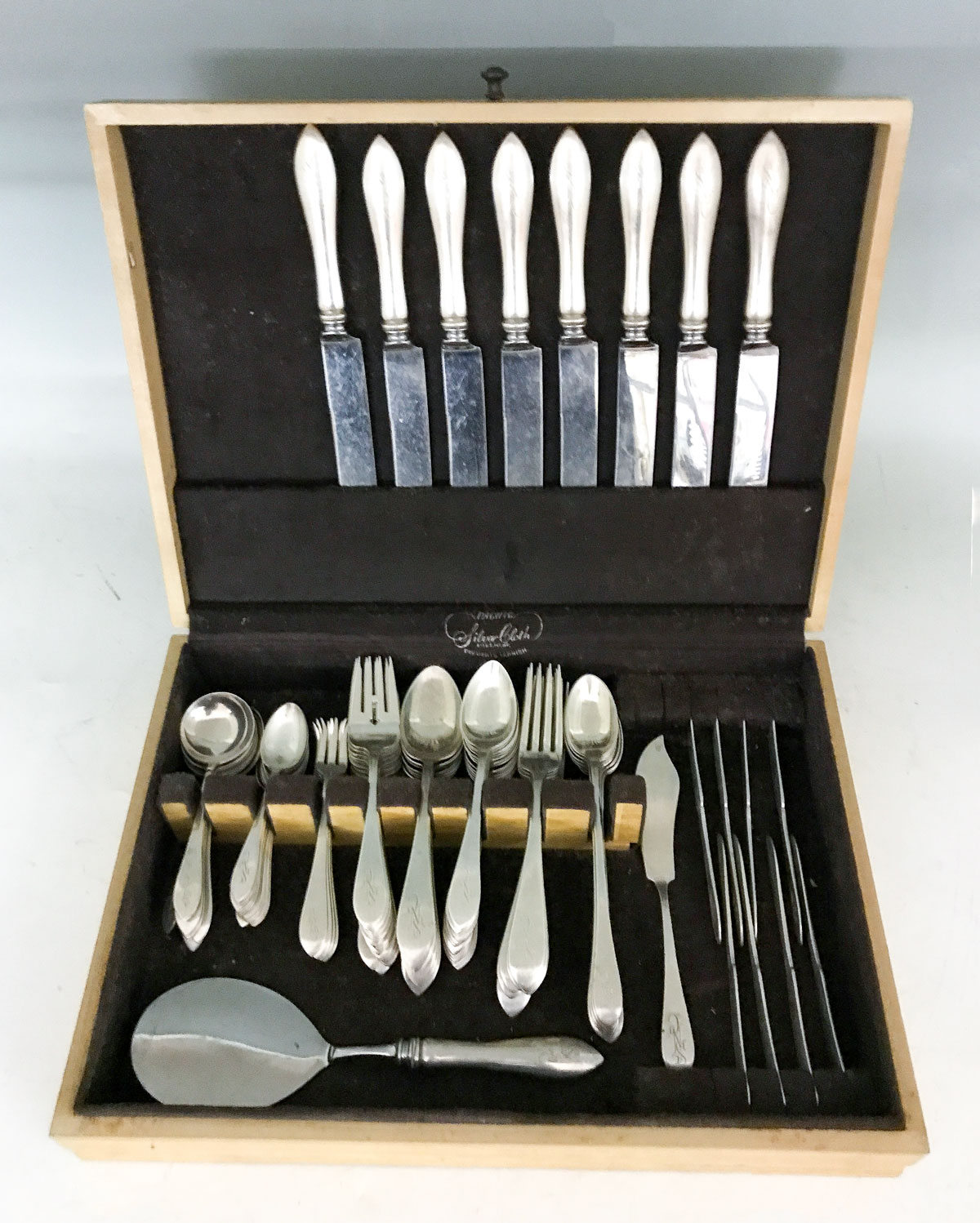 Appraisal: PC DOMINICK HAFF ''French Antique'' STERLING FLATWARE Approx Troy ounces