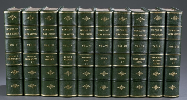 Appraisal: The Novels of Jane Austen Winchester Edition Ten volumes Edinburgh