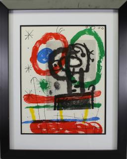 Appraisal: Joan Miro - Lithograph Unsigned Image Size x in Overall