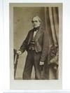 Appraisal: CDV LINCOLN ASSOCIATION - Portrait of Lincoln First-term Vice President