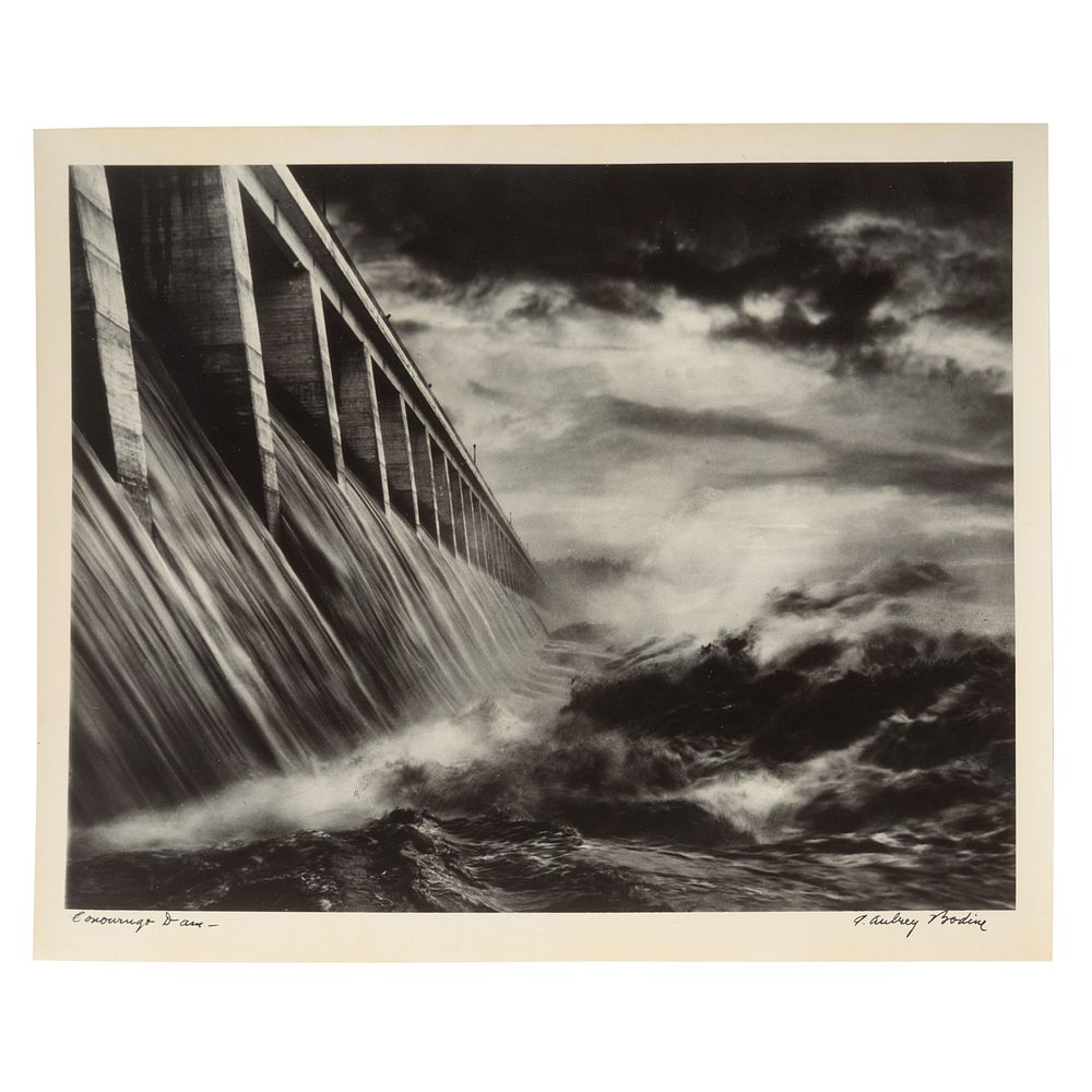 Appraisal: A Aubrey Bodine Conowingo Dam photograph American - Gelatin silver