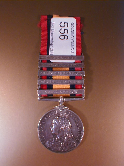 Appraisal: A South Africa campaign medal with Transvaal Relief of Ladysmith