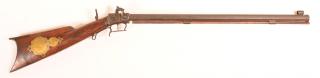 Appraisal: Unsigned Antique Cal Percussion Single Shot Rifle - Oct barrel