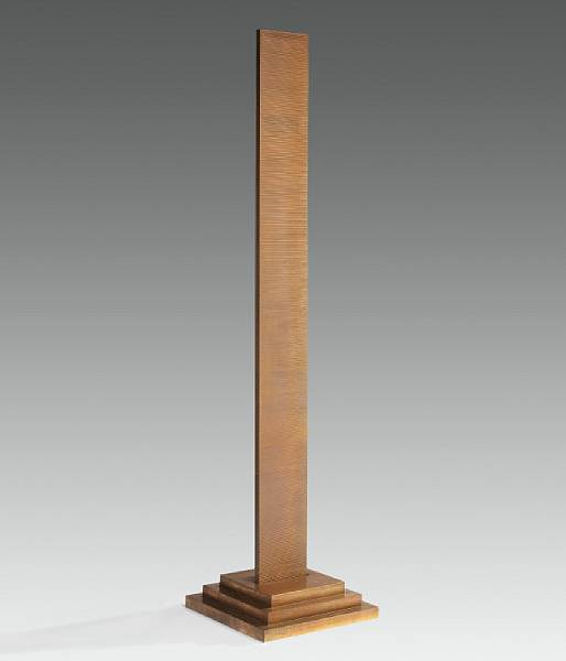 Appraisal: Eric Orr American - Fountain from Prime Matter bronze height