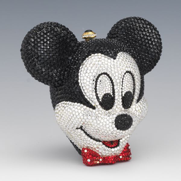 Appraisal: KATHRINE BAUMANN BEVERLY HILLS LIMITED EDITION MICKEY MOUSE MINIAUDIERE x