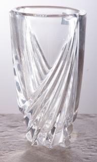 Appraisal: Marquis By Waterford Crystal Zephyr Vase Small rare Waterford bud