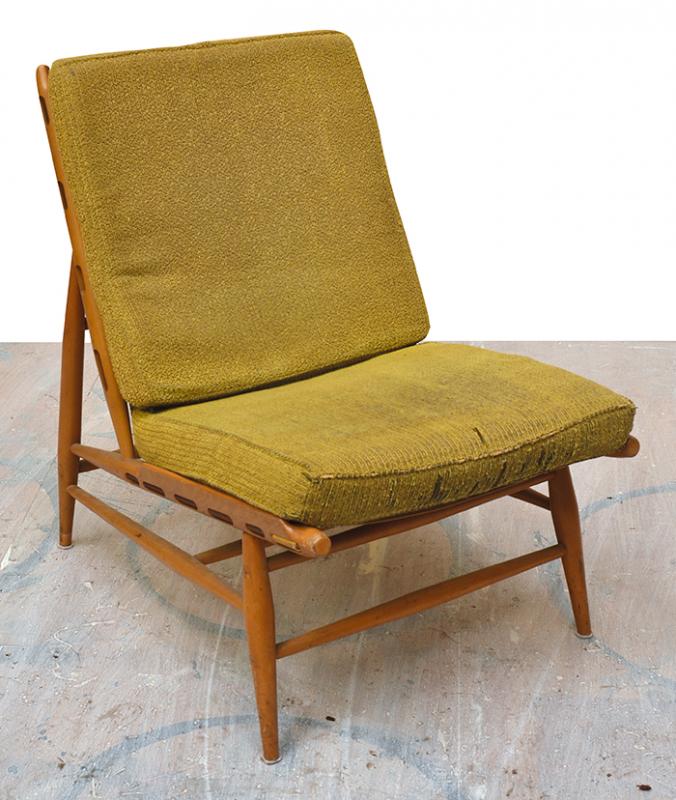 Appraisal: ENGLISH ERCOL LOUNGE CHAIR