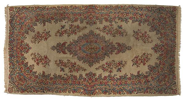 Appraisal: KARASTAN RUG th century in floral pastels x ft x