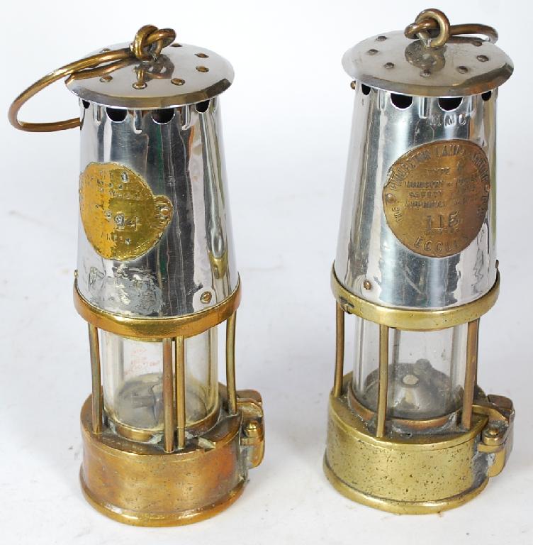 Appraisal: THE PROTECTOR LAMP AND LIGHTING CO LTD ECCLES TYPE MINERS