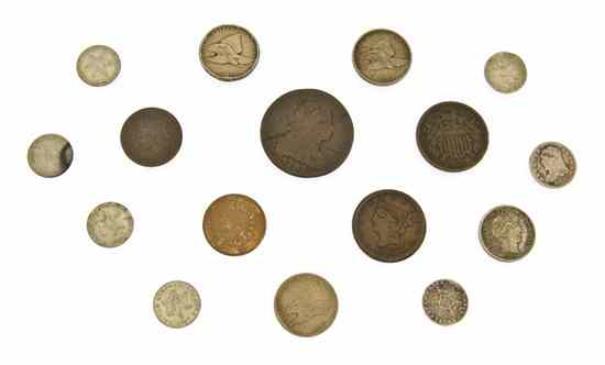 Appraisal: A Collection of U S Coins comprising an Braided Hair