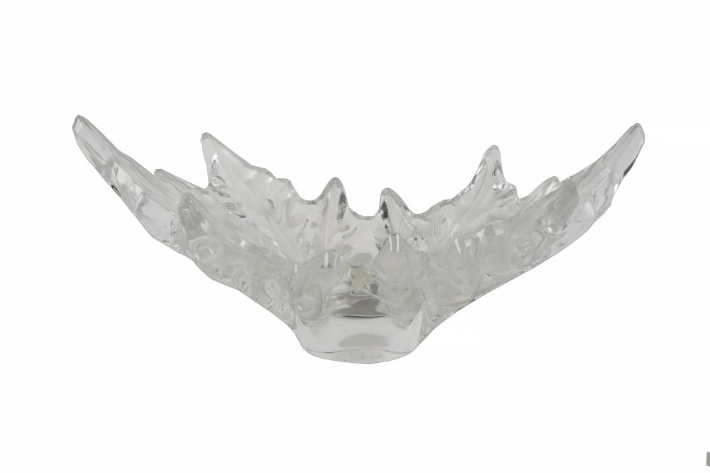 Appraisal: LALIQUE 'CHAMPS ELYSEES' CENTERPIECEsigned Lalique France underside Condition with slight