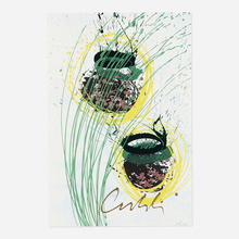 Appraisal: Dale Chihuly UNTITLED BASKETS lithograph in color with hand painting