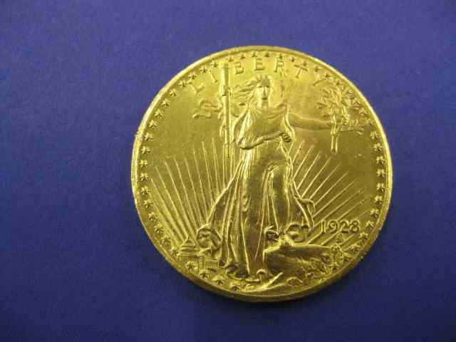 Appraisal: U S St Gauden's Gold Coin choice uncirculated fine gold