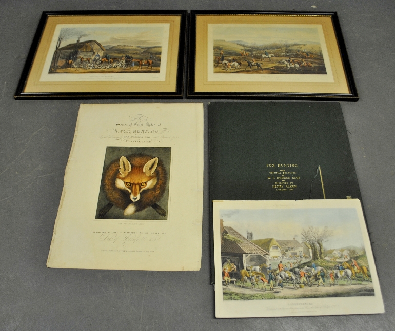 Appraisal: - Walter Perry Hodges The Beaufort Hunt series of eight