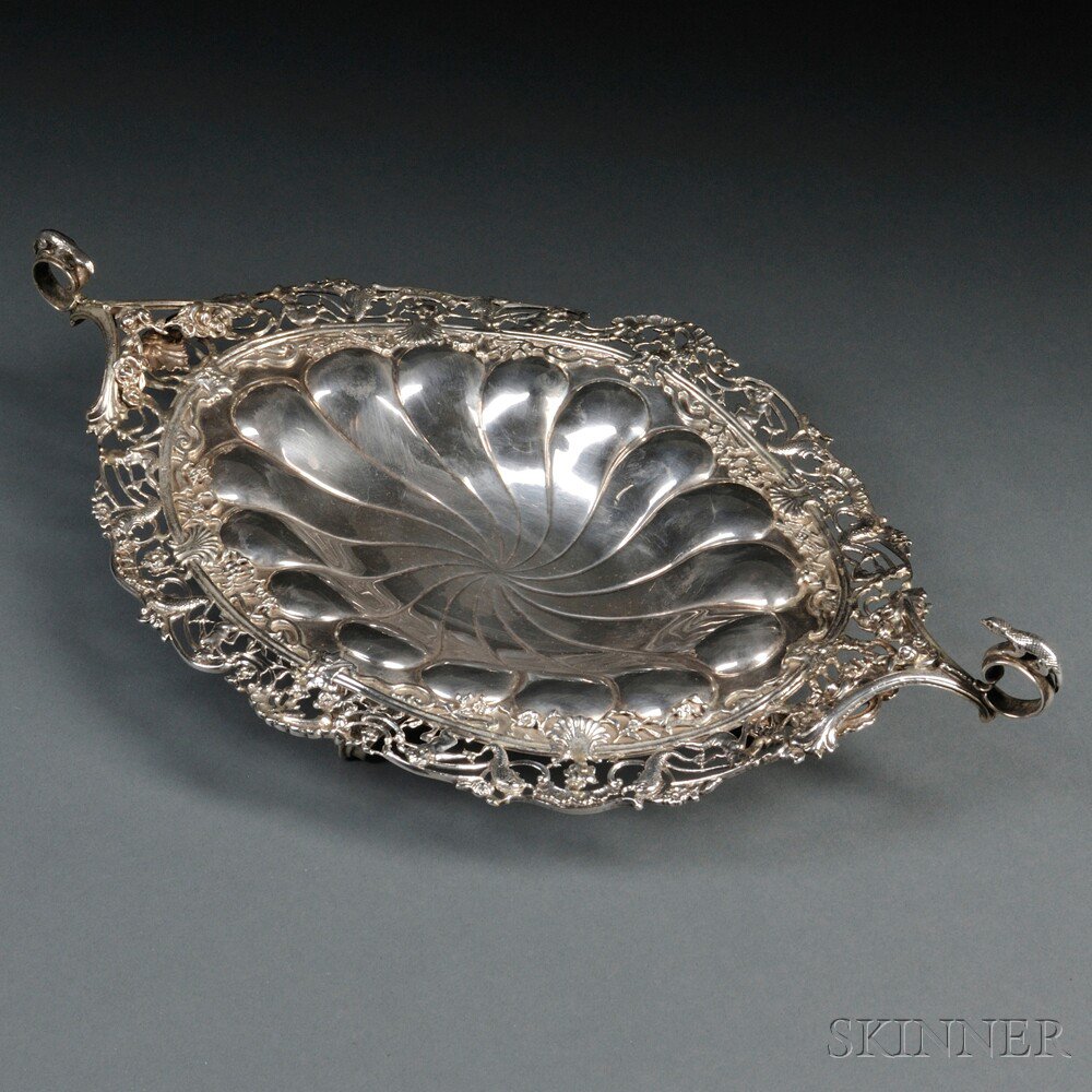 Appraisal: Edward VII Sterling Silver Footed Dish London - maker's mark