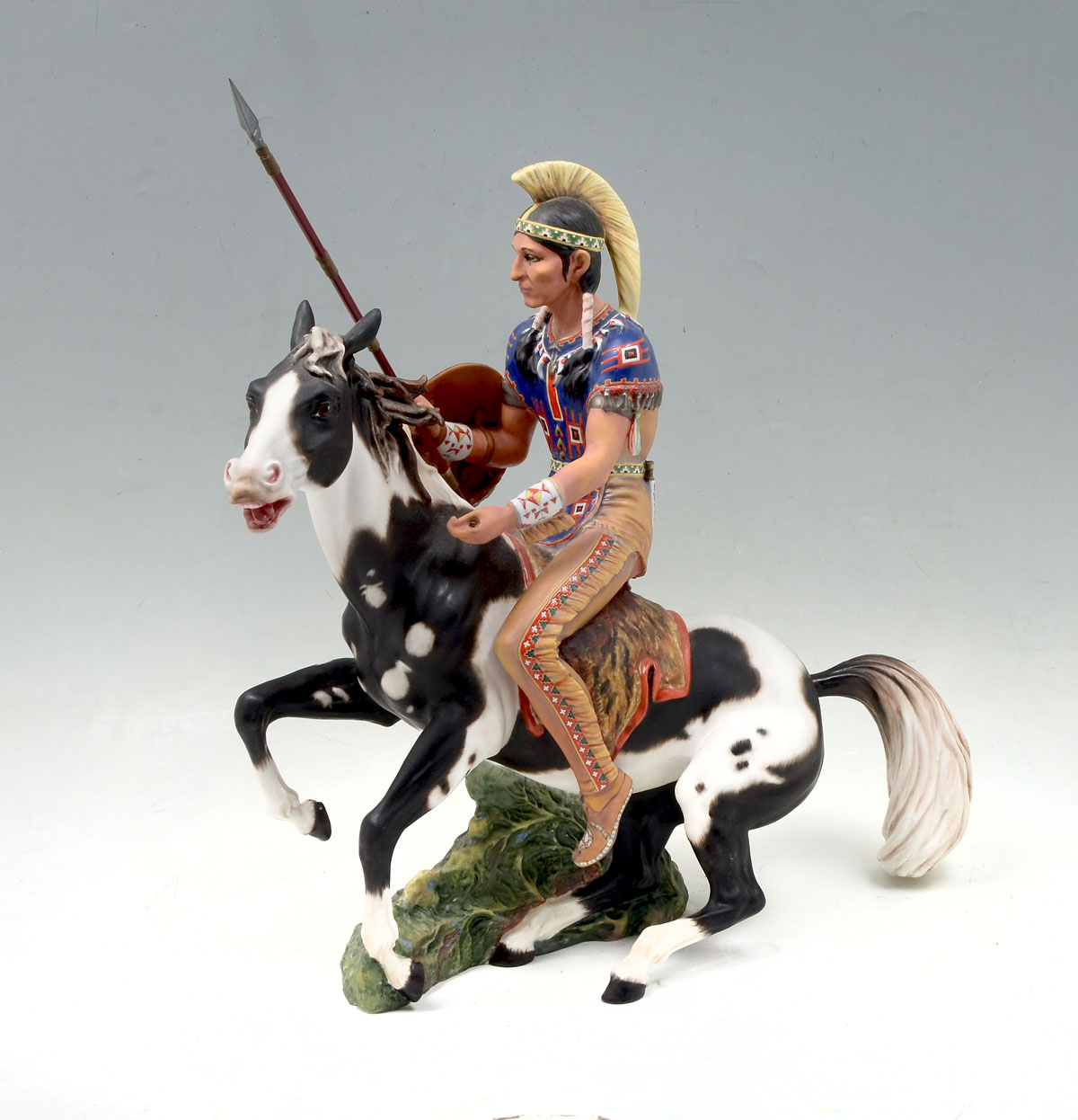 Appraisal: ROYAL DOULTON ''INDIAN BRAVE'' HN Height '' Issued CONDITION Good