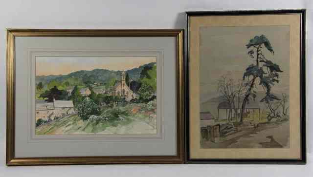 Appraisal: Harold Sayer Sheepscombe signed lower right watercolour cm x cm