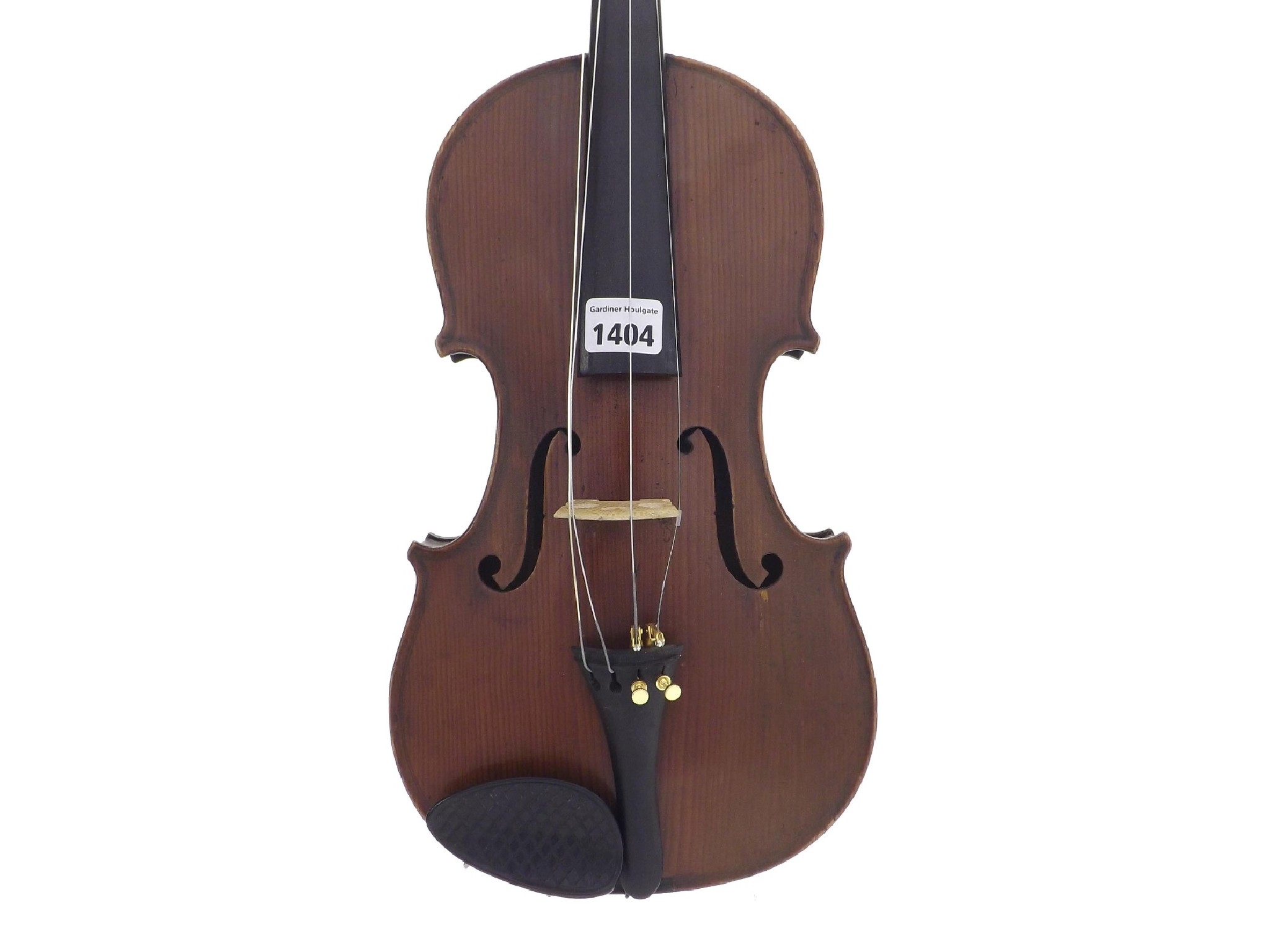 Appraisal: Violin labelled D Nicolas Aine cm