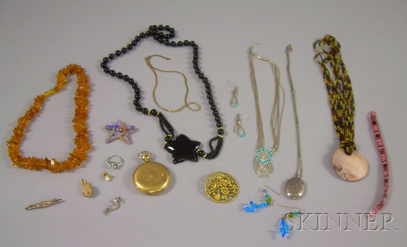 Appraisal: Group of Mostly Costume Jewelry including a kt white gold