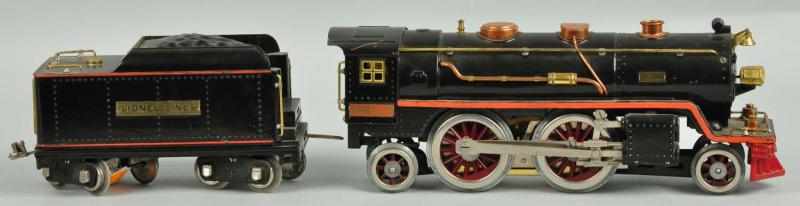 Appraisal: Lionel Standard Gauge No E Loco Tender Description American Includes