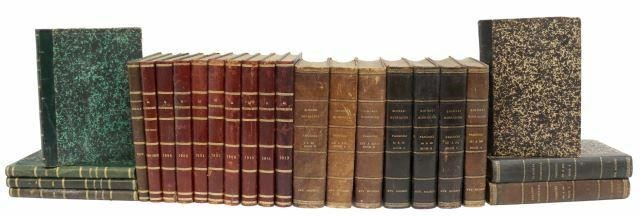 Appraisal: lot of Italian library shelf books th c comprising a