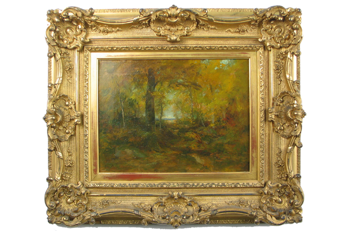 Appraisal: ROSWELL MORSE SHURTLEFF New York N Y - Oil on