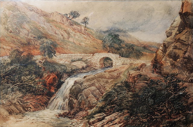 Appraisal: ATTRIBUTED TO DAVID COX JNR - 'Under Coniston Old Man'