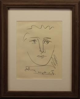 Appraisal: Pablo Picasso - Etching signed in plate Sight Size x