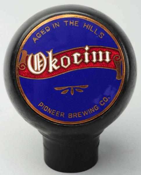 Appraisal: Okocim Beer Tap Knob Pioneer Brewing Company Very clean and