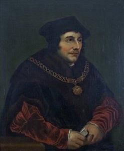 Appraisal: after HolbeinHalf-Length Portrait of Sir Thomas Mooreoil on canvas cm