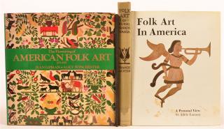 Appraisal: vols Books on American Folk Art Lipman Winchester Flowering of