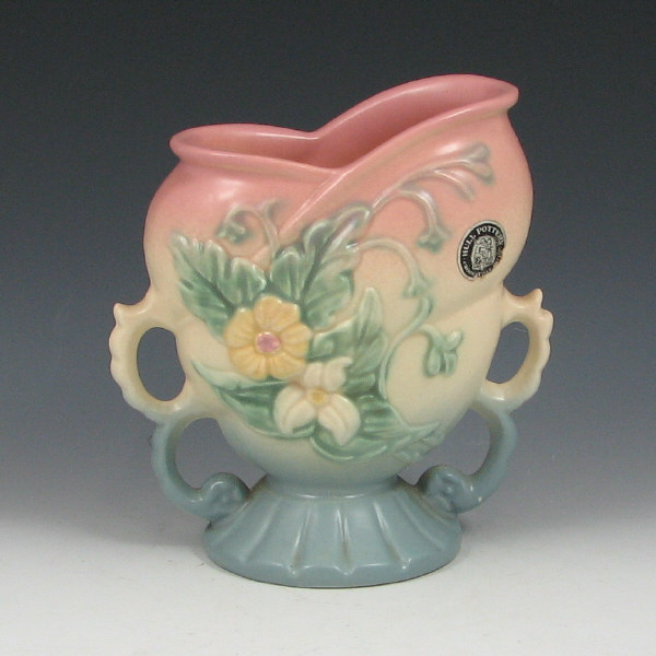 Appraisal: Hull Wildflower W- - Vase - Mint w Label Wildflower