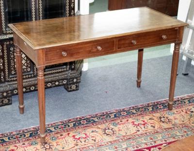 Appraisal: A George IV mahogany side table circa the moulded oblong