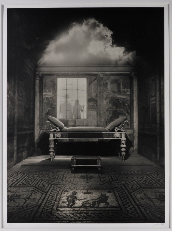 Appraisal: JERRY UELSMANN PLATINUM PORTFOLIO SURREALIST PHOTO Michigan b Untitled from