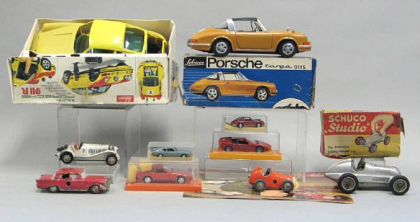 Appraisal: Schuco Toy Cars German die cast vehicles from the mid-late