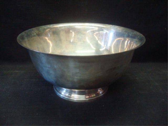 Appraisal: Sterling Silver Pedestal Bowl Approximately troy ounces Dimensions diam x