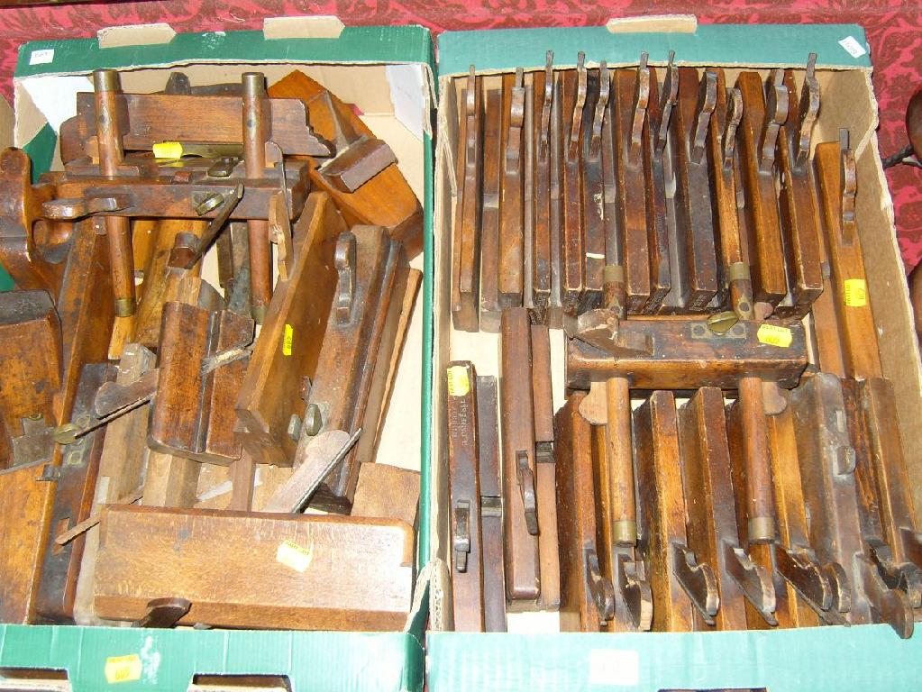 Appraisal: An extensive collection of woodworking tools and planes including named